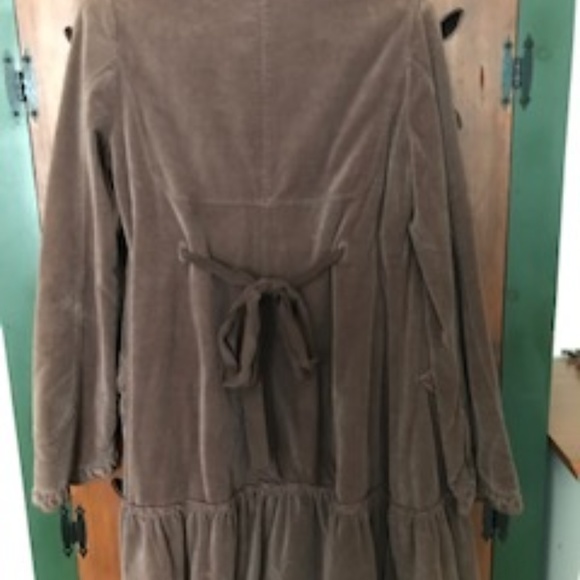 SOLD Anthropologie -Idra Brown Edwardian Coat - Picture 2 of 5